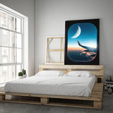 See The Moon- Mockup mit Hintergrund 1 - Hustling Sharks