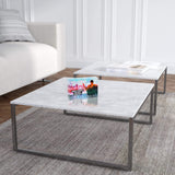 Shock Everyone - 15x10cm-Acrylglasblock mit Hintergrund - Hustling Sharks