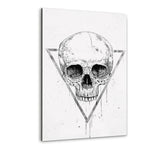 Skull In A Triangle #1 - Alu-Dibond Bild - Hustling Sharks