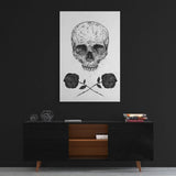 Skull N Roses - Mockup mit Hintergrund - Hustling Sharks