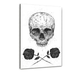 Skull N Roses - Plexiglasbild - Hustling Sharks