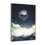 Skull Moon - Plexiglasbild - Hustling Sharks