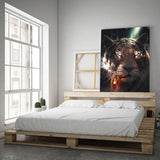 Smoking Tiger - Mockup mit Hintergrund 1- Hustling Sharks