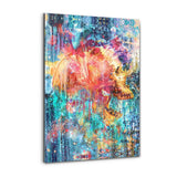 Splatter Skull - Alu-Dibond Bild - Hustling Sharks