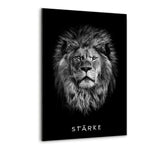 STÄRKE - Alu-Dibond Bild - Hustling Sharks