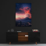 Sunset City - Mockup mit Hintergrund 2 - Hustling Sharks