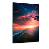 Sunset Vibes - Plexiglasbild - Hustling Sharks