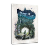 Surreal Cat - Plexiglasbild - Hustling Sharks