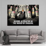 THE CREATOR - Mockup mit Hintergrund - Hustling Sharks