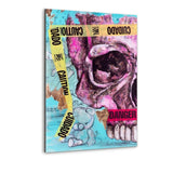 The Skull-Bundle | Alu-Dibond Bild "The Left Skull" | Hustling Sharks