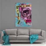 THE LEFT SKULL - Mockup mit Hintergrund - Hustling Sharks
