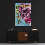 THE LEFT SKULL - Mockup mit Hintergrund - Hustling Sharks