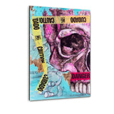 The Skull-Bundle | Plexiglasbild "The Left Skull" | Hustling Sharks