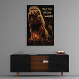 THE STRONG SURVIVE - Mockup mit Hintergrund - Hustling Sharks