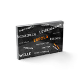 Tafel des Erfolgs - Acrylglasblock 30x20 - Hustling Sharks