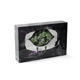 DIE TASCHE VOLLER MÖGLICHKEITEN -15x10cm-Acrylglasblock-Hustling Sharks