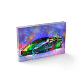 THE BEAST-30x20cm-Acrylglasblock-Hustling Sharks