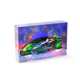 THE BEAST-15x10cm-Acrylglasblock-Hustling Sharks