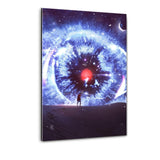 The Big Eye - Plexiglasbild - Hustling Sharks