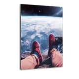 The Big View - Alu-Dibond Bild - Hustling Sharks