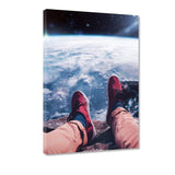 The Big View - Leinwandbild - Hustling Sharks