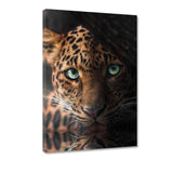 The Drinking Leopard - Leinwandbild - Hustling Sharks