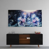 The Knowledge Of The Planets - Mockup mit Hintergrund 2 - Hustling Sharks