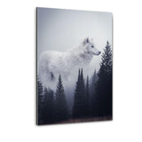 The Lonely Wolf- Plexiglasbild - Hustling Sharks