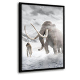 The Mammoth - Leinwandbild mit Schattenfuge "schwarz" - Hustling Sharks