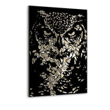 The Owl - Alu-Dibond Bild - Hustling Sharks