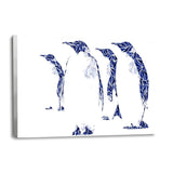 The Penguins - Leinwandbild - Hustling Sharks