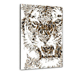 The Tiger - Plexiglasbild - Hustling Sharks