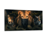 The Three Animals - Plexiglasbild - Hustling Sharks
