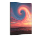 The Wave - Alu-Dibond Bild - Hustling Sharks