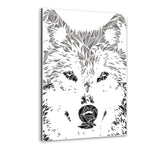The Wolf - Alu-Dibond Bild - Hustling Sharks