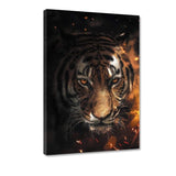 Tiger Sparkles - Leinwandbild - Hustling Sharks