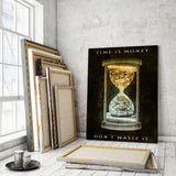 Time Is Money - Mockup mit Hintergrund 2 - Hustling Sharks