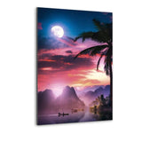 Tropical Vibes - Alu-Dibond Bild - Hustling Sharks