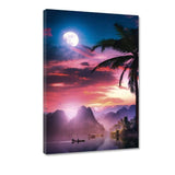 Tropical Vibes - Leinwandbild - Hustling Sharks