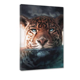 Underwater Jaguar - Leinwandbild - Hustling Sharks