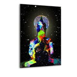 Universal Meditation - Alu-Dibond Bild - Hustling Sharks