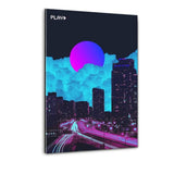 VHS City - Plexiglasbild - Hustling Sharks