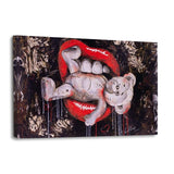 WHITE BEAR - Leinwandbild - Hustling Sharks