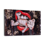 WHITE BEAR - Plexiglasbild - Hustling Sharks