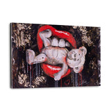 WHITE BEAR - Plexiglasbild - Hustling Sharks