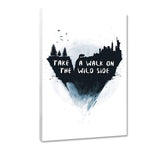Walk On The Wild Side - Leinwandbild - Hustling Sharks