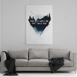 Walk On The Wild Side - Mockup mit Hintergrund - Hustling Sharks