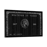 WHATEVER IT TAKES - Plexiglasbild - Hustling Sharks