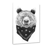 Wild Bear - Leinwandbild - Hustling Sharks