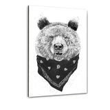 Wild Bear - Plexiglasbild - Hustling Sharks